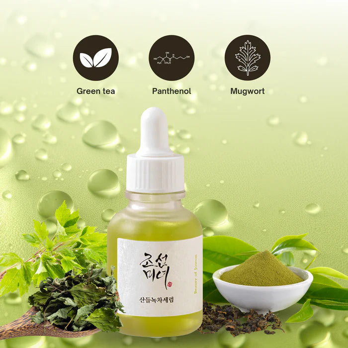Beauty of Joseon | Calming Serum: Green Tea + Panthenol — Soothing Hydration Serum (30 / 60 ml)