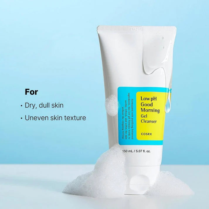 COSRX Low pH Good Morning Gel Cleanser 150ml | Gentle Daily Cleanser