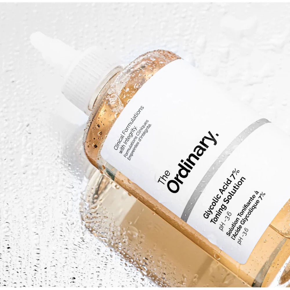 The Ordinary Glycolic Acid 7% Toning Solution Double Sticker
