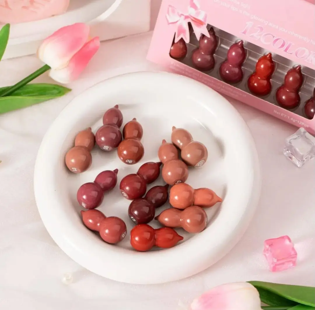 "6 Packs Deal" Bold Coverage Mini Lipstick 50 g - 12 Pcs