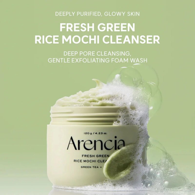 Arencia Fresh Green Rice Mochi Cleanser (120g / 4.23 oz)