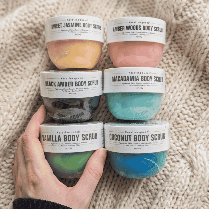 Keratine Queen Body Scrubs