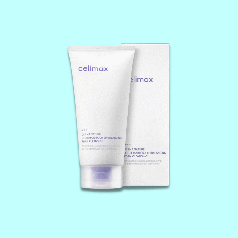 Celimax Derma Nature Relief Madecica pH Balancing Foam Cleansing (150 ml / 5.07 fl. oz.)