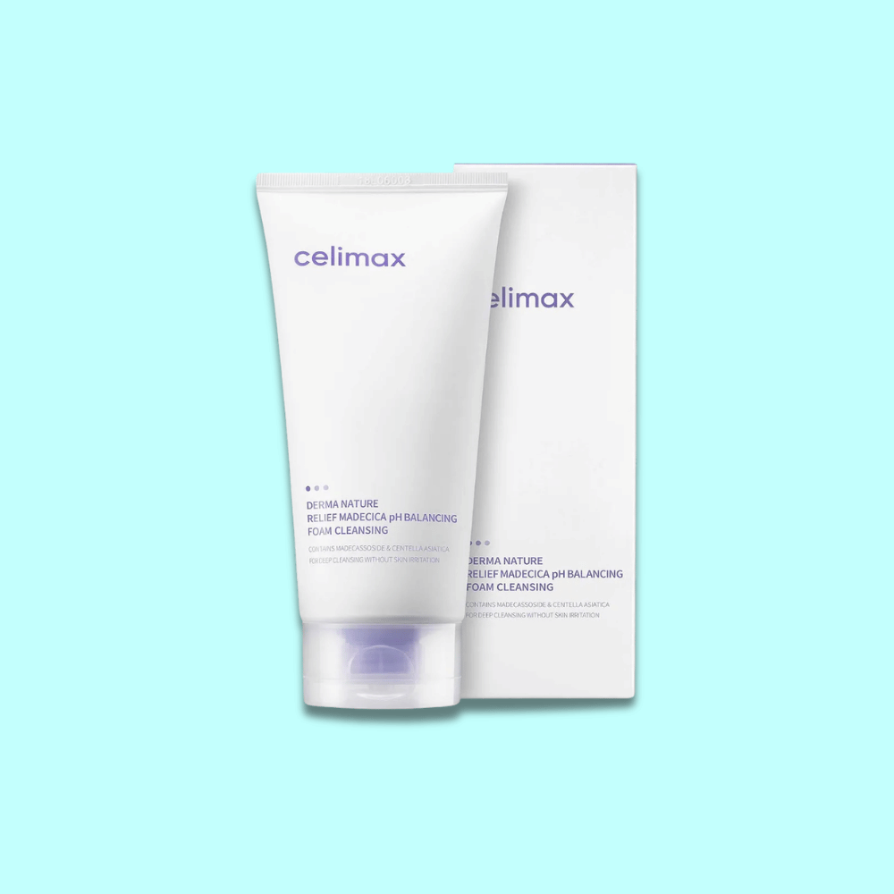 Celimax Derma Nature Relief Madecica pH Balancing Foam Cleansing (150 ml / 5.07 fl. oz.)