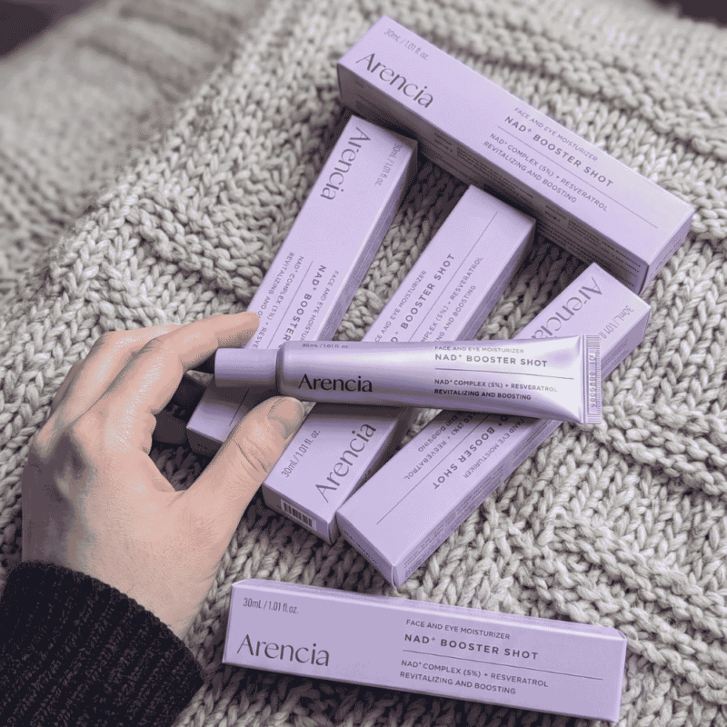 Arencia NAD+ Booster Shot (Face and Eye Moisturizer / Serum)