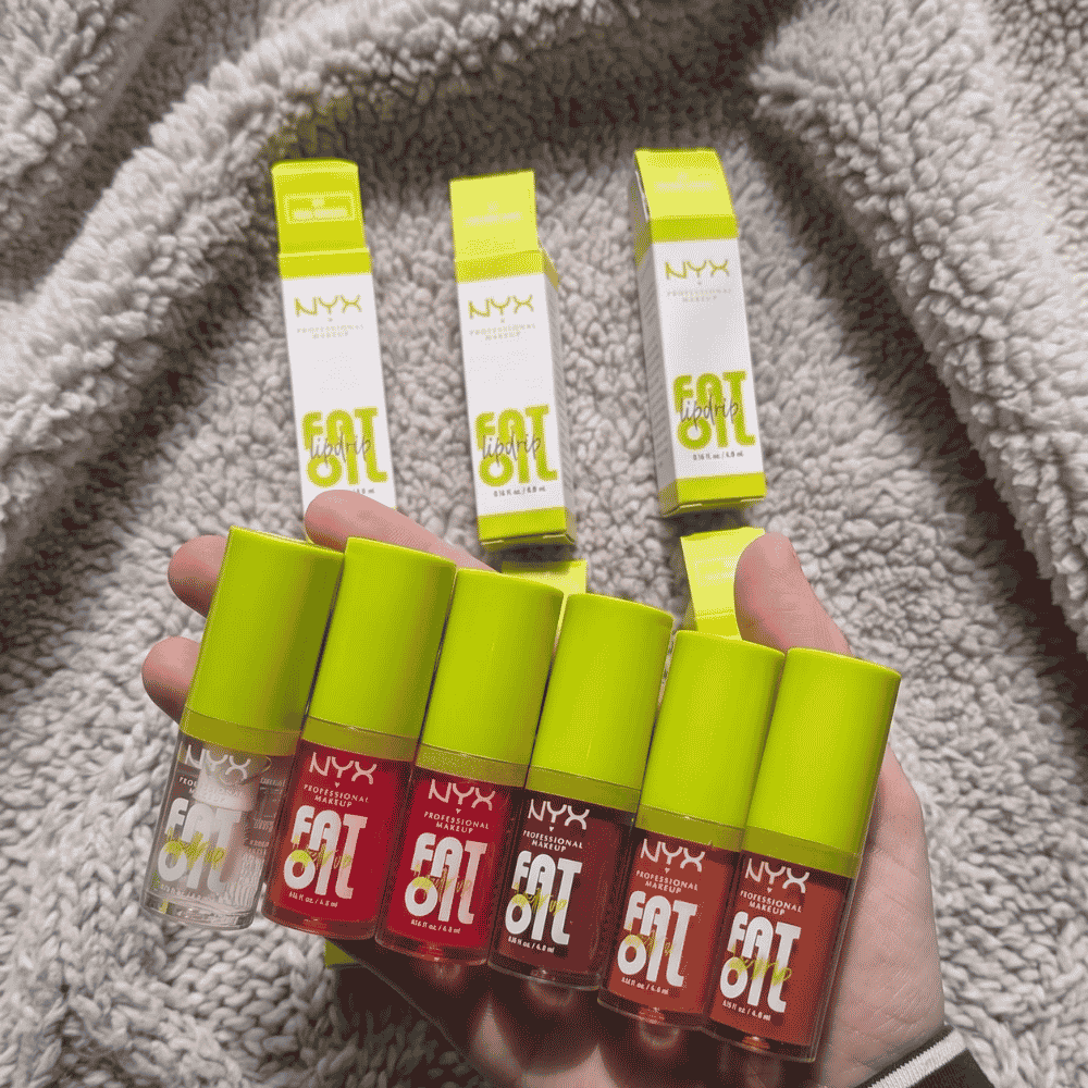 "Pack of 6" NYX Professional Makeup Fat Oil Lip Drip