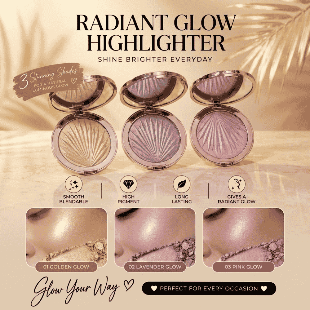 "6 Piece Deal" Makeup Revolution Glow Splendour Highlighter