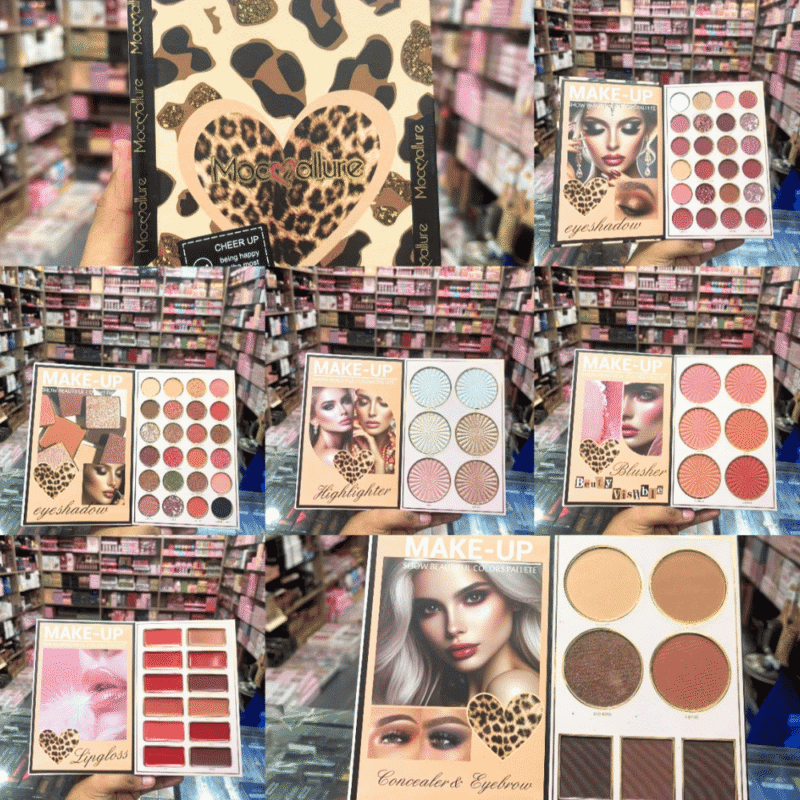 MOCALLURE 6 in 1 Palette Notebook Make Your Beauty Visible