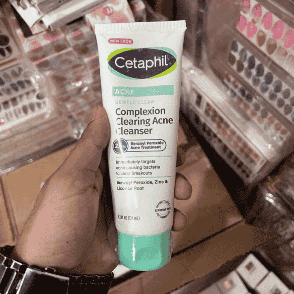 Cetaphil Gentle Clear Complexion Clearing Acne Cleanser (4.2 fl oz / 124 ml)